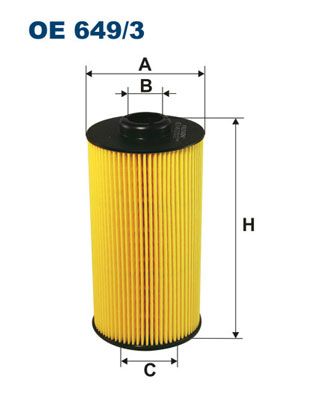 Obrázok Olejový filter FILTRON  OE6493