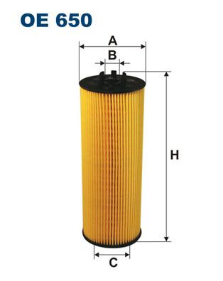 Obrázok Olejový filter FILTRON  OE650
