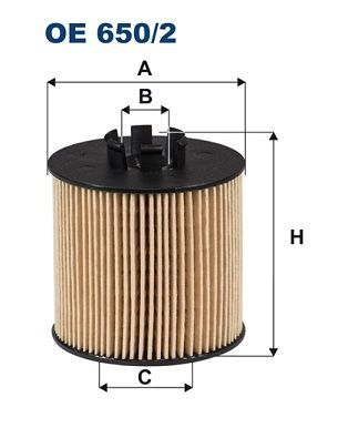 Obrázok Olejový filter FILTRON  OE6502