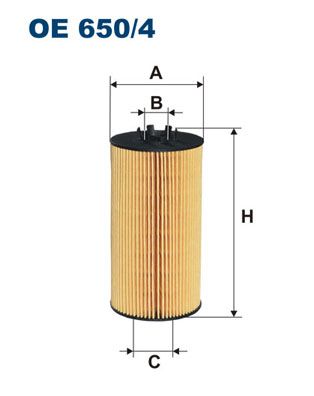 Obrázok Olejový filter FILTRON  OE6504