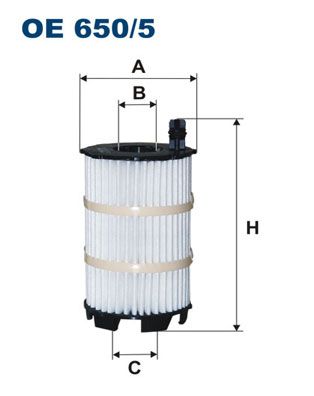 Obrázok Olejový filter FILTRON  OE6505