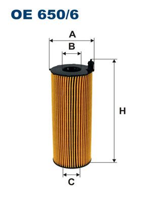 Obrázok Olejový filter FILTRON  OE6506