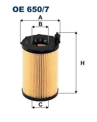 Obrázok Olejový filter FILTRON  OE6507