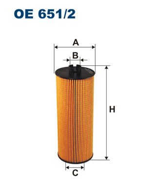 Obrázok Olejový filter FILTRON  OE6512