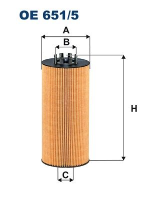 Obrázok Olejový filter FILTRON  OE6515