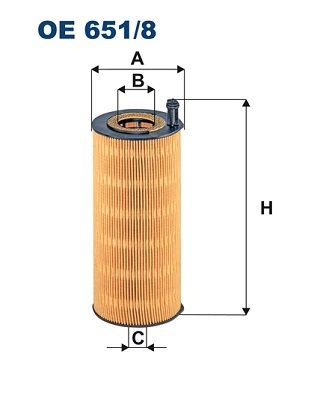 Obrázok Olejový filter FILTRON  OE6518