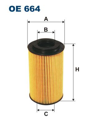 Obrázok Olejový filter FILTRON  OE664