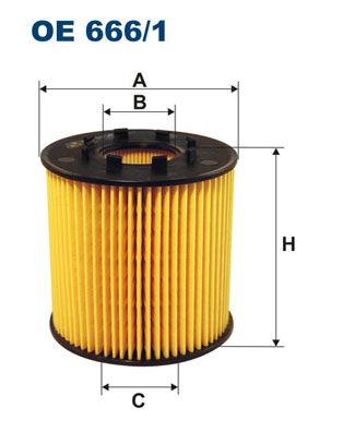 Obrázok Olejový filter FILTRON  OE6661