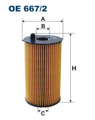 Obrázok Olejový filter FILTRON  OE6672