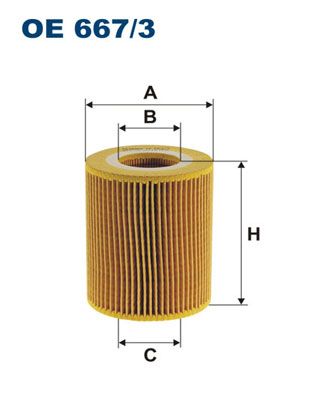 Obrázok Olejový filter FILTRON  OE6673