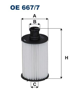 Obrázok Olejový filter FILTRON  OE6677