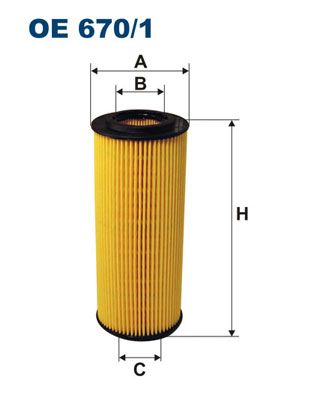Obrázok Olejový filter FILTRON  OE6701