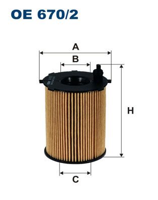 Obrázok Olejový filter FILTRON  OE6702