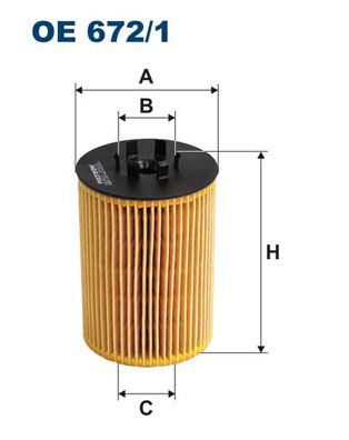 Obrázok Olejový filter FILTRON  OE6721