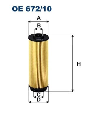 Obrázok Olejový filter FILTRON  OE67210