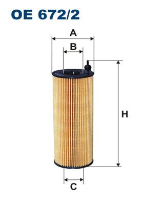 Obrázok Olejový filter FILTRON  OE6722