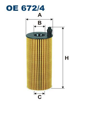 Obrázok Olejový filter FILTRON  OE6724