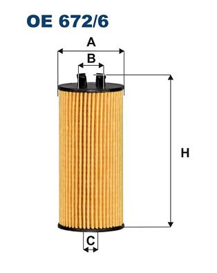 Obrázok Olejový filter FILTRON  OE6726