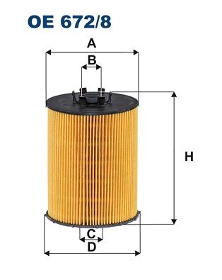 Obrázok Olejový filter FILTRON  OE6728