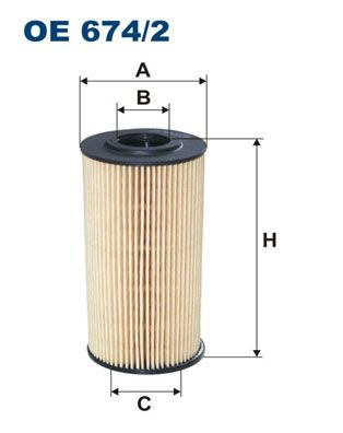 Obrázok Olejový filter FILTRON  OE6742