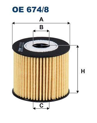 Obrázok Olejový filter FILTRON  OE6748