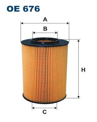 Obrázok Olejový filter FILTRON  OE676