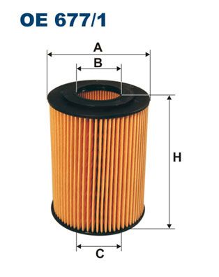Obrázok Olejový filter FILTRON  OE6771