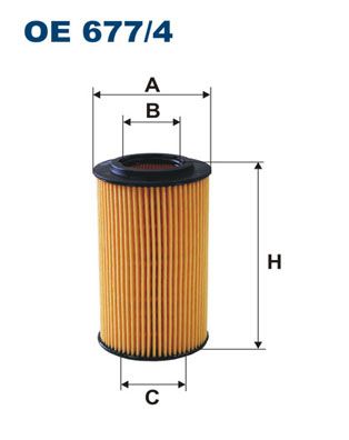 Obrázok Olejový filter FILTRON  OE6774