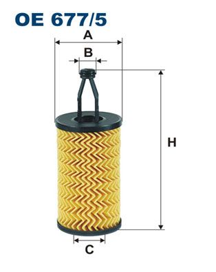 Obrázok Olejový filter FILTRON  OE6775
