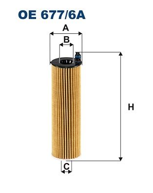 Obrázok Olejový filter FILTRON  OE6776A