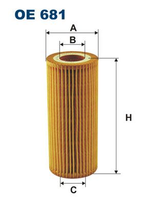 Obrázok Hydraulický filter automatickej prevodovky FILTRON  OE681