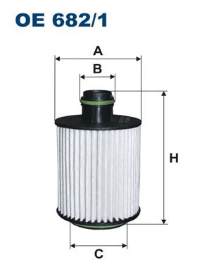 Obrázok Olejový filter FILTRON  OE6821