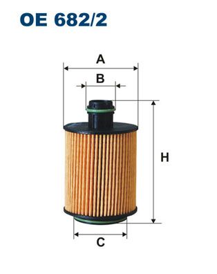 Obrázok Olejový filter FILTRON  OE6822