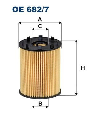 Obrázok Olejový filter FILTRON  OE6827