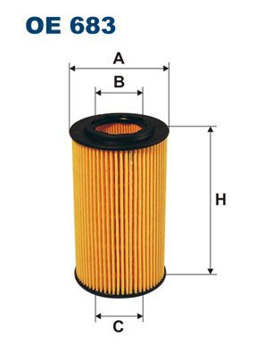 Obrázok Olejový filter FILTRON  OE683