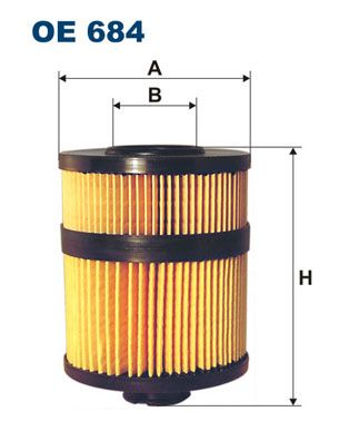 Obrázok Olejový filter FILTRON  OE684