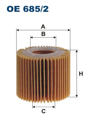 Obrázok Olejový filter FILTRON  OE6852