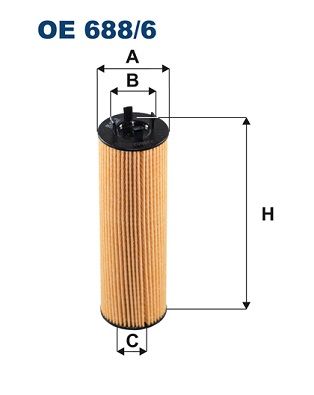 Obrázok Olejový filter FILTRON  OE6886