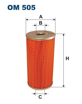 Obrázok Filter pracovnej hydrauliky FILTRON  OM505