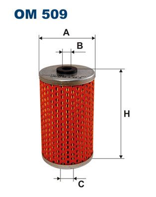 Obrázok Olejový filter FILTRON  OM509