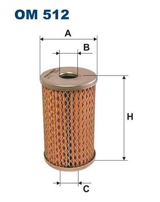 Obrázok Filter pracovnej hydrauliky FILTRON  OM512