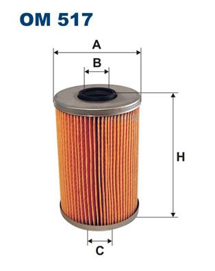 Obrázok Olejový filter FILTRON  OM517