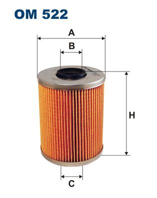 Obrázok Olejový filter FILTRON  OM522