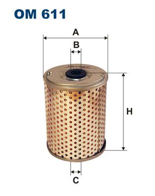 Obrázok Filter pracovnej hydrauliky FILTRON  OM611