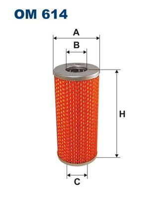Obrázok Olejový filter FILTRON  OM614