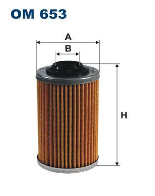 Obrázok Olejový filter FILTRON  OM653