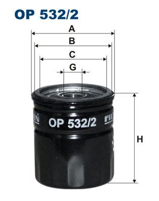 Obrázok Olejový filter FILTRON  OP5322