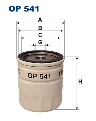 Obrázok Olejový filter FILTRON  OP541