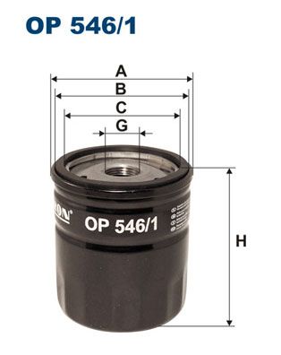 Obrázok Olejový filter FILTRON  OP5461