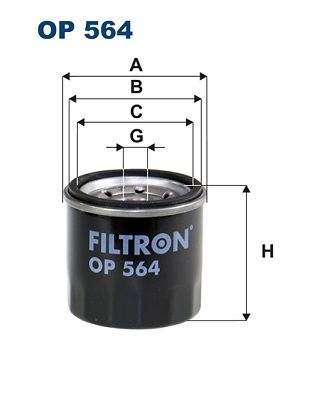Obrázok Olejový filter FILTRON  OP564